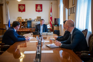 встреча Губернатора и Генерального директора АО «СмАЗ» - фото - 1